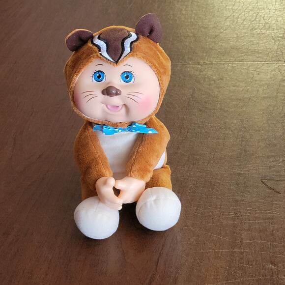 Cabbage Patch Kids Collectible Cuties Doll Woodland Friends Theo Chipmunk 9" - Picture 1 of 15